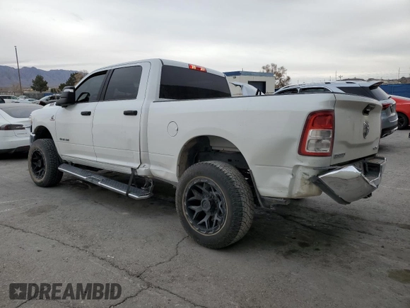 2023 Ram 2500 Big Horn with VIN 3C6UR5DL0PG613323, listed as a Copart auction lot 87761325 with 55,963 mi miles and Salvage Title. Bid and sale history available at carsss.com. Image 2.