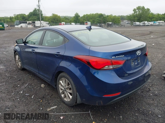 2016 Hyundai Elantra SE with VIN 5NPDH4AE1GH732999, listed as a IAAI auction lot 42493406 with 62,507 mi miles and . Bid and sale history available at DreamBid. Image 3.