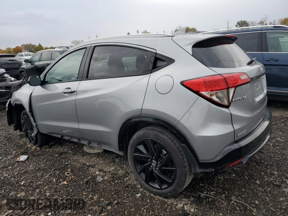 2022 Honda HR-V Sport with VIN 3CZRU6H19NM728720, listed as a Copart auction lot 67907813 with 21,889 mi miles and Salvage Title. Bid and sale history available at carsss.com. Image 2.