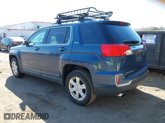 2016 GMC Terrain SLE with VIN 2GKALNEK1G6248153, listed as a IAAI auction lot 41913341 with 191,699 mi miles. Bid and sale history available at carsss.com. Image 3.