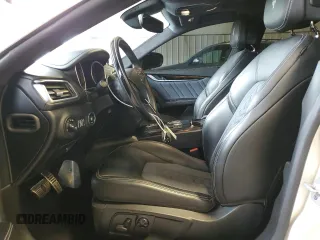2019 Maserati Ghibli S Q4 GranLusso with VIN ZAM57YTL2K1312724, listed as a Copart auction lot 55137814 with 44,663 mi miles and Salvage Title. Bid and sale history available at carsss.com. Image 7.