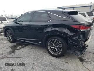 2020 Lexus RX with VIN 2T2YGMDA0LC053263, listed as a Copart auction lot 52204884 with 103,250 mi miles and Salvage Title. Bid and sale history available at carsss.com. Image 2.