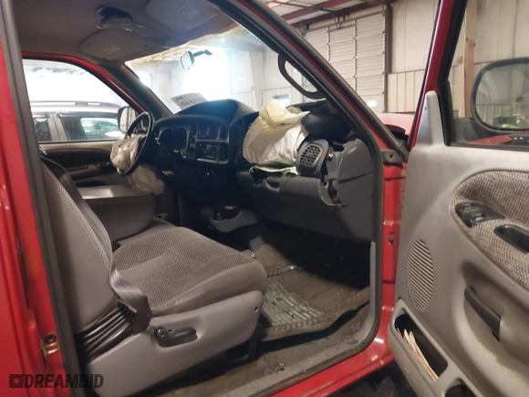 2001 Dodge Ram 1500 with VIN 1B7HF13Y91J586394, listed as a IAAI auction lot 41345448 with 222,594 mi miles. Bid and sale history available at carsss.com. Image 5.