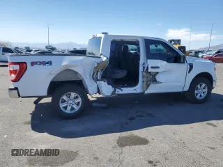 2021 Ford F-150 XL with VIN 1FTEW1EP0MKD90723, listed as a Copart auction lot 47408075 with 100,710 mi miles and Salvage Title. Bid and sale history available at carsss.com. Image 3.