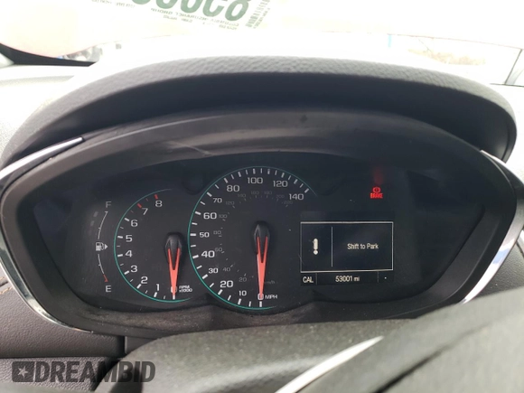 2018 Chevrolet Trax Premier with VIN 3GNCJRSB0JL398058, listed as a Copart auction lot 85088414 with 53,001 mi miles and Salvage Title. Bid and sale history available at carsss.com. Image 9.