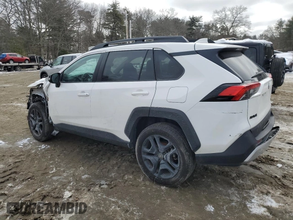 2023 Toyota RAV4 Adventure with VIN 2T3J1RFV3PW376450, listed as a Copart auction lot 46067775 with 0 mi miles and Salvage Title. Bid and sale history available at carsss.com. Image 2.