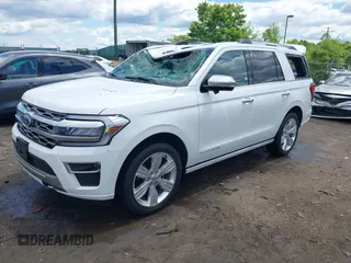 2024 Ford Expedition Platinum с VIN 1FMJU1M87REA86904, выставлен на аукционе IAAI как лот 42335782 с пробегом 6 411 миль миль и . История ставок и продаж доступна на DreamBid. Изображение 2.