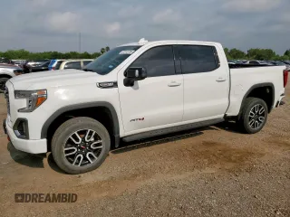 2021 GMC Sierra 1500 AT4 with VIN 3GTP9EEL9MG124953, listed as a Copart auction lot 57510725 with 64,609 mi miles and Salvage title. Bid and sale history available at DreamBid. Image 1.