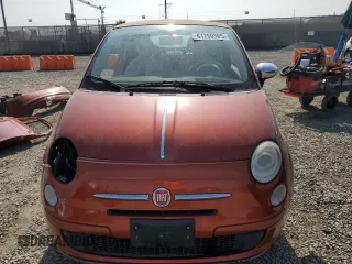 2012 FIAT 500 Pop with VIN 3C3CFFDR1CT347856, listed as a Copart auction lot 61759385 with 126,388 mi miles and Salvage title. Bid and sale history available at DreamBid. Image 5.