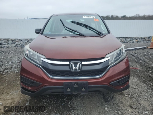 2015 Honda CR-V LX with VIN 5J6RM4H32FL128839, listed as a Copart auction lot 53933045 with 97,995 mi miles and Clean Title. Bid and sale history available at DreamBid. Image 5.