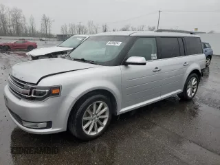 2015 Ford Flex Limited with VIN 2FMHK6D89FBA02963, listed as a Copart auction lot 85285054 with 84,865 mi miles and Salvage Title. Bid and sale history available at carsss.com. Image 1.