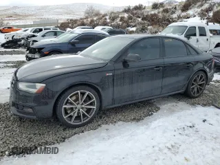 2015 Audi S4 Premium Plus with VIN WAUBGAFL9FA097520, listed as a Copart auction lot 38242984 with 68,595 mi miles and Salvage Title. Bid and sale history available at carsss.com. Image 1.