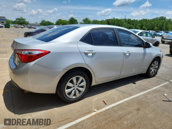 2014 Toyota Corolla L with VIN 2T1BURHE1EC058262, listed as a Copart auction lot 61843005 with 180,623 mi miles and Clean title. Bid and sale history available at DreamBid. Image 3.