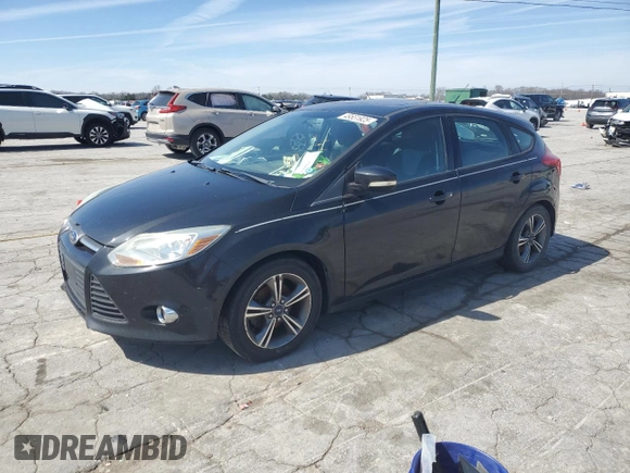 2014 Ford Focus SE with VIN 1FADP3K28EL458278, listed as a Copart auction lot 49531925 with 193,334 mi miles and Clean Title. Bid and sale history available at carsss.com. Image 1.