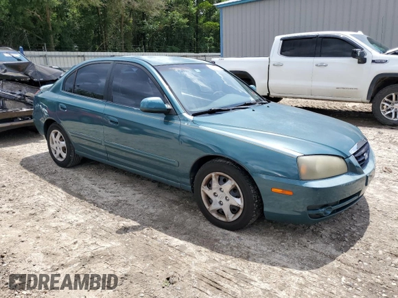 2006 Hyundai Elantra GLS with VIN KMHDN46DX6U243980, listed as a Copart auction lot 60692605 with 144,309 mi miles and Clean title. Bid and sale history available at DreamBid. Image 4.