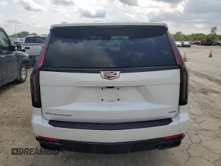 2022 Cadillac Escalade Sport Platinum z VIN 1GYS4GKL4NR161607, wystawiony jako Copart lot #69609264 z przebiegiem 47 242 mil mil oraz Szkody całkowita. Historia ofert i sprzedaży dostępna na DreamBid. Obrazek 6.