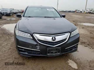 2015 Acura TLX V6 with VIN 19UUB2F32FA012244, listed as a Copart auction lot 59085705 with 110,331 mi miles and Salvage title. Bid and sale history available at DreamBid. Image 5.