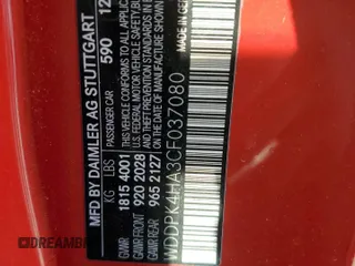 2012 Mercedes-Benz SLK 250 z VIN WDDPK4HA3CF037080, wystawiony jako Copart lot #87970195 z przebiegiem 132 263 mil mil oraz Czysty tytuł • Clean title. Historia ofert i sprzedaży dostępna na DreamBid. Obrazek 12.
