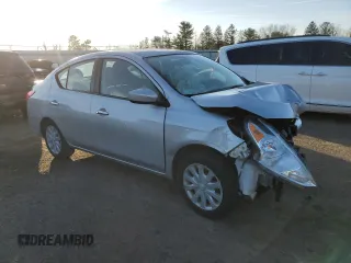 2016 Nissan Versa S with VIN 3N1CN7AP8GL869612, listed as a Copart auction lot 49779105 with 94,714 mi miles and Salvage Title. Bid and sale history available at carsss.com. Image 4.