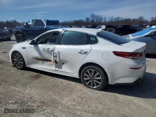2019 Kia Optima EX with VIN 5XXGU4L14KG328179, listed as a Copart auction lot 50596285 with 48,785 mi miles and Salvage Title. Bid and sale history available at carsss.com. Image 2.