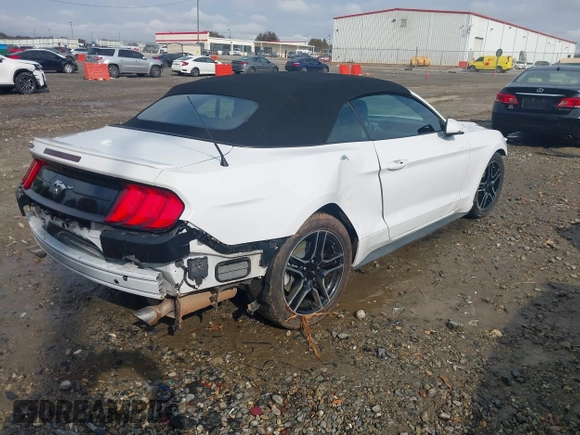 2021 Ford Mustang EcoBoost with VIN 1FATP8UH1M5105152, listed as a IAAI auction lot 40967651 with 81,514 mi miles and . Bid and sale history available at DreamBid. Image 4.
