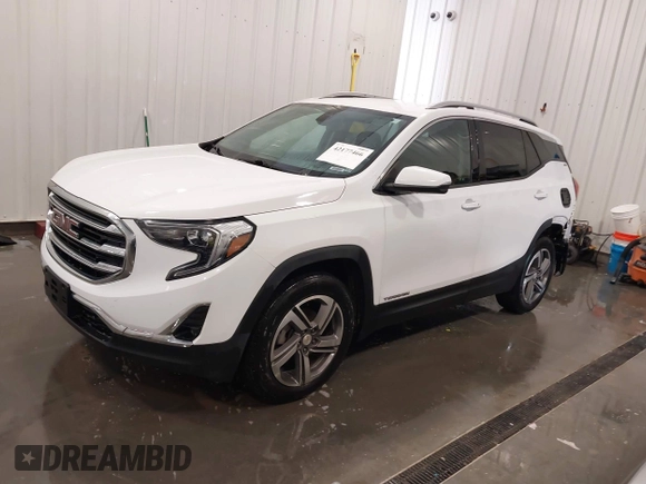 2020 GMC Terrain SLT with VIN 3GKALVEV5LL236894, listed as a IAAI auction lot 42177466 with 103,524 mi miles and . Bid and sale history available at DreamBid. Image 2.