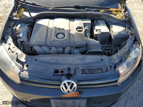 2013 Volkswagen Golf w/Conv & Sunroof with VIN WVWBB7AJ5DW124075, listed as a Copart auction lot 44079355 with 170,785 mi miles and Salvage Title. Bid and sale history available at carsss.com. Image 12.