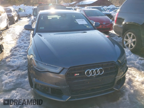 2016 Audi S6 Premium Plus with VIN WAUF2AFC3GN162503, listed as a IAAI auction lot 41451887 with 91,879 mi miles. Bid and sale history available at carsss.com. Image 12.