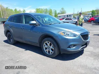 2014 Mazda CX-9 Touring with VIN JM3TB3CV1E0447130, listed as a IAAI auction lot 40815387 with 148,985 mi miles. Bid and sale history available at carsss.com. Image 1.