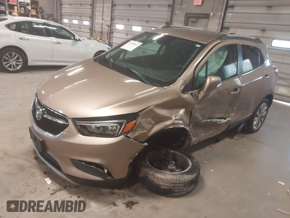 2019 Buick Encore Preferred with VIN KL4CJASB2KB741881, listed as a IAAI auction lot 41989812 with 40,594 mi miles. Bid and sale history available at carsss.com. Image 17.
