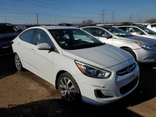 2017 Hyundai Accent SE with VIN KMHCT4AE2HU365592, listed as a Copart auction lot 65585792 with 70,322 mi miles. Bid and sale history available at carsss.com. Image 1.