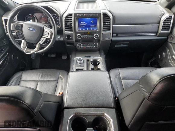 2020 Ford Expedition Max XLT with VIN 1FMJK1HT6LEA04155, listed as a Copart auction lot 84870554 with 98,274 mi miles and Salvage Title. Bid and sale history available at DreamBid. Image 8.