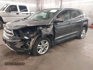 2015 Ford Edge SEL with VIN 2FMTK4J89FBB69648, listed as a IAAI auction lot 41765397 with 160,508 mi miles. Bid and sale history available at carsss.com. Image 18.