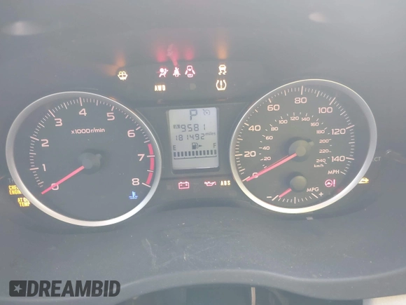2014 Subaru Crosstrek Premium with VIN JF2GPACC2E8311767, listed as a IAAI auction lot 42243096 with 181,492 mi miles and . Bid and sale history available at DreamBid. Image 7.