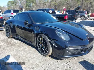 2023 Porsche 911 Turbo with VIN WP0AD2A96PS258393, listed as a IAAI auction lot 41584862 with 16,351 mi miles. Bid and sale history available at carsss.com. Image 1.