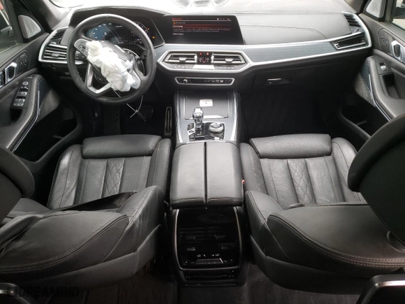 2021 BMW X7 ALPINA XB7 with VIN 5UXCX6C19M9F84210, listed as a Copart auction lot 56889024 with 11,203 mi miles and Salvage Title. Bid and sale history available at carsss.com. Image 8.