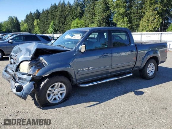 2005 Toyota Tundra SR5 with VIN 5TBDT44145S500565, listed as a Copart auction lot 54456305 with Not Provided miles and Salvage Title. Bid and sale history available at DreamBid. Image 1.