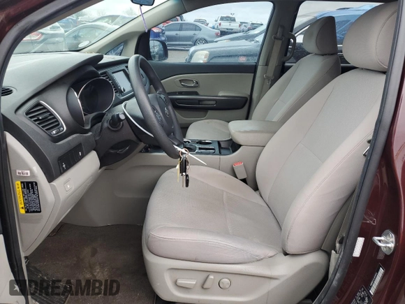 2020 Kia Sedona LX with VIN KNDMB5C15L6605842, listed as a Copart auction lot 43246275 with 115,057 mi miles and Salvage Title. Bid and sale history available at carsss.com. Image 7.