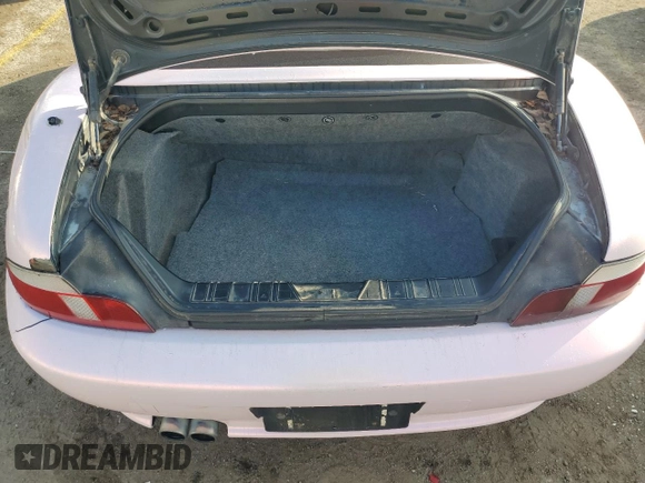2001 BMW Z3 3.0 with VIN WBACN53421LL47532, listed as a Copart auction lot 86485874 with 140,590 mi miles and Salvage title. Bid and sale history available at DreamBid. Image 10.