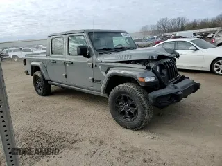 2023 Jeep Gladiator Willys z VIN 1C6HJTAG0PL507803, wystawiony jako Copart lot #48526875 z przebiegiem 51 811 mil mil oraz Czysty tytuł • Clean title. Historia ofert i sprzedaży dostępna na DreamBid. Obrazek 11.