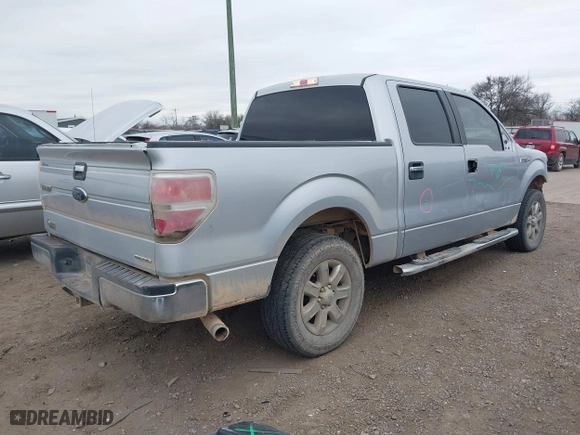 2013 Ford F-150 XL with VIN 1FTEW1CM9DKE10279, listed as a IAAI auction lot 41315691 with 148,668 mi miles. Bid and sale history available at carsss.com. Image 4.