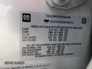 2021 Chevrolet Silverado 1500 LT Trail Boss with VIN 3GCPYFED3MG350715, listed as a Copart auction lot 44524305 with 77,857 mi miles and Salvage Title. Bid and sale history available at DreamBid. Image 12.