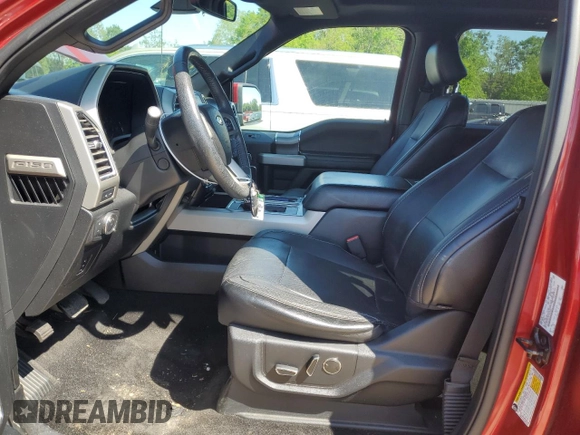2015 Ford F-150 XLT with VIN 1FTEW1EF8FFB04698, listed as a Copart auction lot 51976625 with 130,817 mi miles and Salvage Title. Bid and sale history available at carsss.com. Image 7.