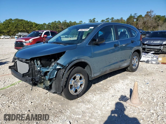 2014 Honda CR-V LX with VIN 2HKRM3H33EH560844, listed as a Copart auction lot 84021034 with 132,819 mi miles and Salvage Title. Bid and sale history available at carsss.com. Image 1.
