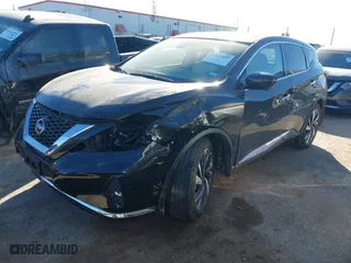 2024 Nissan Murano SL with VIN 5N1AZ2CJ1RC118477, listed as a IAAI auction lot 41153897 with 1,489 mi miles. Bid and sale history available at carsss.com. Image 18.