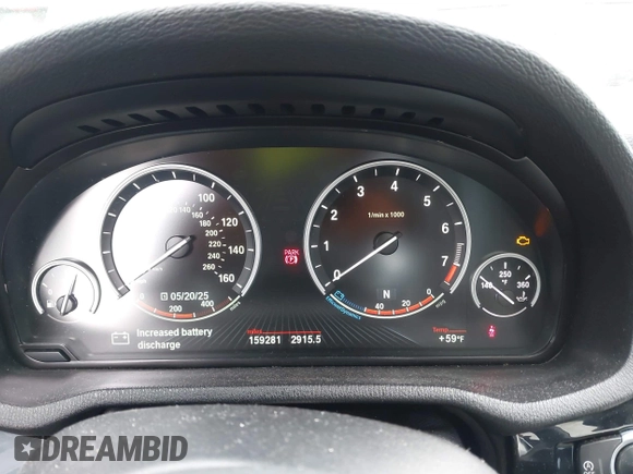 2015 BMW X4 xDrive28i with VIN 5UXXW3C54F0M88740, listed as a IAAI auction lot 42275157 with 159,281 mi miles and . Bid and sale history available at DreamBid. Image 7.