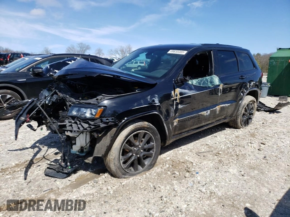 2017 Jeep Grand Cherokee Laredo with VIN 1C4RJFAG0HC892117, listed as a Copart auction lot 49655385 with 108,133 mi miles and Salvage Title. Bid and sale history available at carsss.com. Image 1.