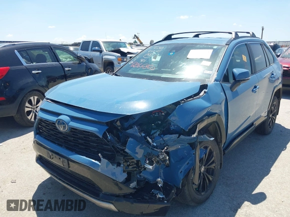 2023 Toyota RAV4 Hybrid SE with VIN 4T3T6RFV6PU130213, listed as a IAAI auction lot 42066860 with Not provided miles and . Bid and sale history available at DreamBid. Image 18.