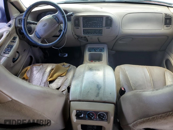 2002 Ford Expedition Eddie Bauer with VIN 1FMRU17L12LA15329, listed as a Copart auction lot 48849985 with 240,262 mi miles and Salvage title. Bid and sale history available at DreamBid. Image 8.
