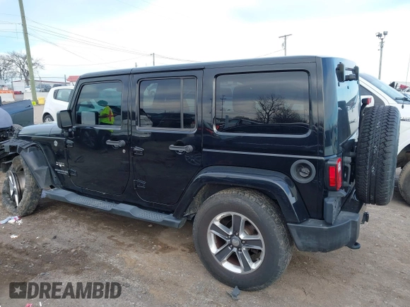 2016 Jeep Wrangler Unlimited 75th Anniversary with VIN 1C4BJWEG1GL221873, listed as a IAAI auction lot 41635788 with 148,493 mi miles. Bid and sale history available at carsss.com. Image 15.